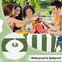 misaya 3 Packs Striped Disposable Table Cloth, 54 x 108 Inch Waterproof Rectangle Tablecloth, Leakproof & Sturdy Decorative Table Covers for Picnic, Party and Outdoor, Sage Green and White