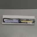 Rotating Curling Iron 1 inch for All Hair Types-Rapid Heating Automatic Curling Iron-Self Hair Curler-zavarea Professional Curling Wand with Long Titanium Barrel-Dual Voltage (Purple)