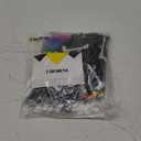 Reflective Bird Repellent Pinwheels, 7.1 inches in Diameter,Gradient Color 8-Blade Reflective Windmill, Outdoor Bird Deterrent, High Reflective Effect, for Yard, Balcony, Garden, Scare Birds. (Silver Dot)