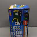 JOYIN Large Friction Powered Garbage Truck Toy Set, Includes Dumpster, Trash Bins, and Learning Cards for Kids, Boy Toys Birthday Gift for Boys Girls Kids Toddler Gift of Easter Basket Stuffers (Green)