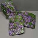 Lvydec Wisteria Artificial Flowers Garland, 4 Pcs Total 28.8ft Artificial Wisteria Vine Silk Hanging Flower for Home Garden Outdoor Ceremony Wedding Arch Floral Decor (Light Purple)