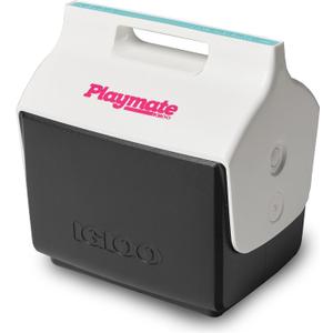 Igloo Retro Little Playmate 7 Qt Cooler, Black, 7 Qt - 9 Can