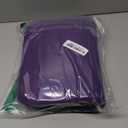 Laptop Sleeve Case 15.6 inch, Sturdy Portable Monitor Computer Laptop Case, Carrying Sleeve Bag 15.6'' with Pockets for MacBook PC Mac HP Lenovo Dell Asus Xbox Switch, Deep Purple