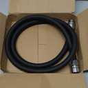 Giraffe Tools Garden Hose 5/8", Custom Length, Heavy Duty, No Kink, Flexible, Rubber Garden Hose, Leakproof Water Hose, 600 Burst PSI, 5ft Male to Female Hose