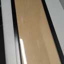 Sleek Black Rectangular Picture Frame – Modern Wall & Tabletop Display for Photos, Posters, and Artwork, 38x14in