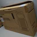 Shiatsu Neck and Back Massager with Heat, 4D Kneading Back Massager for Pain Relief Deep Tissue, Comfortable Back Massage for Chair, Massager for Home Office, Gifts for Women Men Parents Christmas (Black)