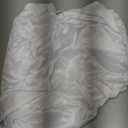 Vanity Fair Women's High Waisted Underwear, Full Coverage Ladies Panties, Perfectly Yours Briefs, Nylon - Star White/ Star White/ Star White, 7