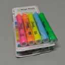 SHARPIE Tank Highlighters, Chisel Tip, Assorted Colors, 4-Count + 1 Bonus, Pack Of 2