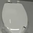 Little2Big Toilet Seat with Built-In Potty Training Seat, Slow Close, Durable Plastic, Made in USA, ROUND, White