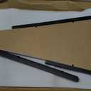 Lineshading Wooden Pennant Frame for 12 x 30 Inch Pennants,Black,2 Pcs