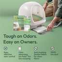 Purina Tidy Cats Breeze Covered Cat Litter Box System Kit with Pellet Cat Litter, Hooded Litter Box, and Litter Box Pads