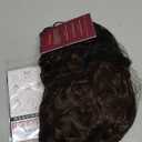 Kaneles Short Brown Curly Wig Womens Bob Wig with Bangs Shoulder Length Naturel Hair Wigs for Daliy Party Halloween Use