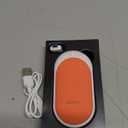 BESKAR Rechargeable Hand Warmer, 5200mAh Electric Hand Heater, Double-Sided Heating, USB Quick Charge, Portable Pocket Hand Warmer for Outdoor, Golf, Raynauds - Winter Gift (Coral)