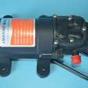 Amarine Made 12v Water Pressure Diaphragm Pump Self Priming Pump 4.3 L/min 1.1 GPM 35 PSI RV Water Pump for Caravan Boat Marine Agricultural