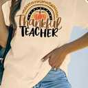 MAIHUN Women Teacher Life Shirt Teacher Gift Short Sleeve Shirts It s a Beautiful Day for Learning T-Shirt (Medium)