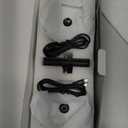 KDG 2 Pack Cordless Table Lamp, Portable LED Desk Lamps, 5000mAh Battery Operated, 3 Color Stepless Dimming Up, for Restaurant, Bedroom, Outdoor Camping, Coffee Shop, Night Light, Rechargeable (Black)