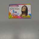 8 Colors Temporary Hair Chalk Hair Dye For Girls Kids Adults, Washable Hair Color Makeup For Sport Events Halloween Christmas Birthday Cosplay Festivals Hair DIY Party (1 Count (Pack of 1))