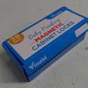 20 Pack Magnetic Cabinet Locks Baby Proofing - Vmaisi Children Proof Cupboard Drawers Latches - Adhesive Easy Installation (Standard)