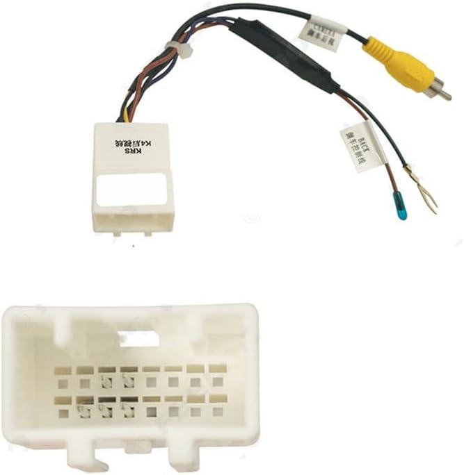 16Pin Car Parking Reverse Backup Camera Video Cable Adapter Plug for Hyundai Kia