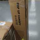 10X10 Pop Up Canopy Tent with 3 Sidewalls,Easy Up Canopy,Commercial Instant Shelter,Heavy Duty One Person Set Up Event Tent,Gray