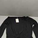 Women's One Shoulder Long Sleeve Ruched Bodycon Elegant Mini Dress M