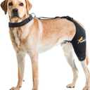 Dog Knee Brace for Torn ACL Hind Leg, Hot/Cold Compress for Patella Dislocation or Osteoarthritis, Cruciate Ligament Injuries, for Medium & Large Dogs(Left Leg,L)