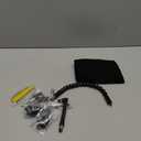 17Pcs Flexible Drill Bit Extension, Include 3Pcs Rotatable Socket Adapter 2Pcs Hex Shank 105 Right Angle Drill Attachment 10 Short Screwdriver Bits 90 Angled Bits and Bendable Extension