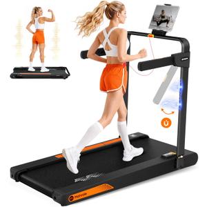 Walking Pad with Vibration Plate and Handle Bar,Foldable Treadmill
Walking Vibration Pad,4 in 1,Under Desk Treadmill for Home,750W Quiet Motor,Smart APP,Foldable Hanlde Bar,Manual Incline