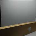 BAMEOS Floating Shelves with LED Lights, 31" White Wall Mounted Wooden Shelves with Invisible Brackets, Set of 2, Hanging Wall Shelves for Bedroom, Bathroom, Living Room and Kitchen Decoration