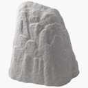 Emsco Group 2282 Natural Granite Appearance  Extra Large & Tall  Lightweight  Easy to Install Landscape Rock, Large