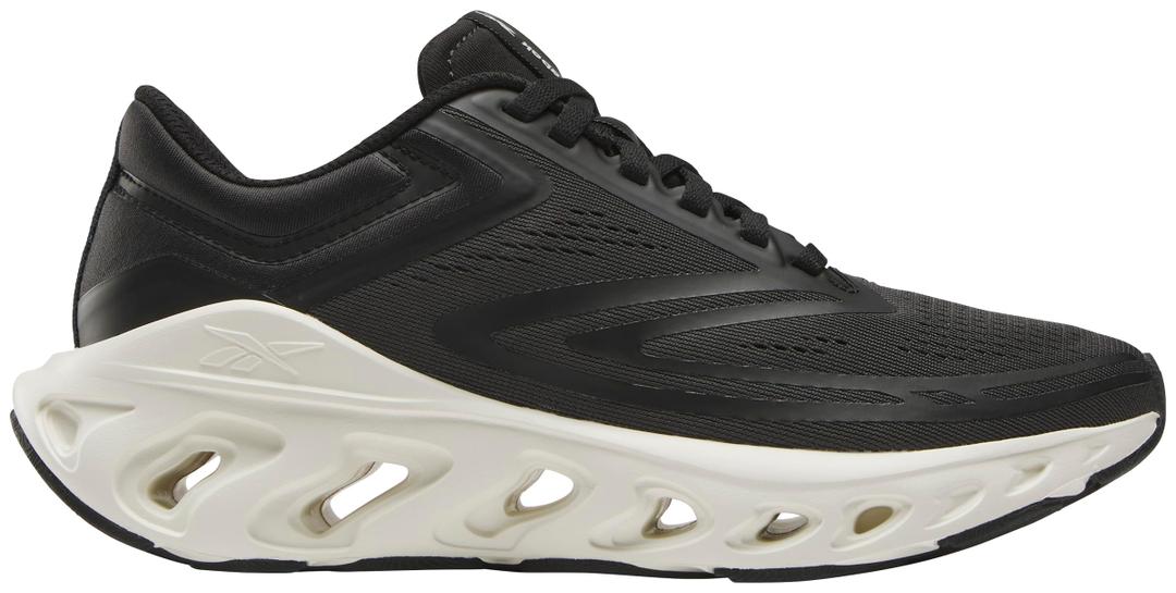 Reebok Women's Fuel Flex Run Running Shoe, Black/Washed Black/Chalk, Women's Size 8