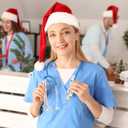 HOWAF 8pcs Christmas Pens Gifts Bulk, Christmas Ballpoint Pens for Coworkers, Xmas Appreciation Gift Pens for Nurse Teacher Employees, Xmas Holiday Gift Motivational Ballpoint Pen