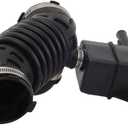 Engine Air Cleaner Intake Hoses Replaces 16576-ET00A - Fits Nissan Sentra 2.0L 2007, 2008, 2009, 2010, 2011, 2012 Fresh Air Duct Tube Hoses 16576ET00A, 16576 ET00A,16576ET000, 696-003