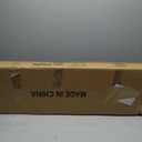 55”Floating Entertainment Center with LED Lights for 60/65/70 Inch TV, Floating TV Shelf with 5 Timers & 3 Colors & 6 Brightness Levels, Marble Wall-Mounted TV Stand for Living Room,Bedroom, Black