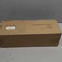 TONIAL1 Inch Double Curtain Rods for Windows 66 to 120 Inches (6-12ft), Heavy Duty Decorative Drapery Rod for 32 to 144 Inches (5.75-11.7ft) with Classic Cap Finial, Antique Silver