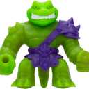 Heroes of Goo Jit Zu Stretch Strikers Hero Pack, Stretchy Action Figure Rock Jaw, Unique Goo Filling, Stretches Up to 3 Times Their Size, Collect All 5 Squishy, Stretchy, Scrunchy Characters