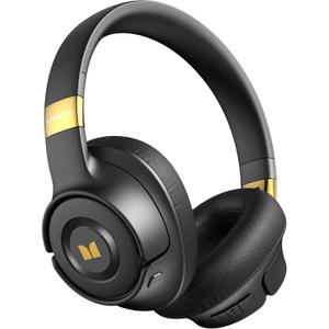 Monster Persona SE ANC Active Noise Cancelling Headphones, Over Ear Bluetooth Headphones Wireless, 60H Playtime, HiFi Stereo Audio, Deep Bass, Built-in Mic, Memory Foam Ear Cups for Home (Black)