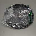 The HC Companies 13 Inch Terrazzo Round Plant Saucer, Lightweight UV-Resistant Plastic Outdoor & Indoor Flower Pot Tray, 2-Pack Plant Pot Trays for Garden & Home Decor, Black Onyx