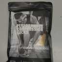 bropite Zipper Compression Socks Women & Men - 2Pairs Calf Knee High 15-20mmHg Open Toe Compression Stocking suit for Walking (Large-X-Large, C-black/Nude)