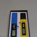 VIVOSUN Digital pH and TDS Meter Kits, 0.01pH High Accuracy Pen Type pH Meter 2% Readout Accuracy 3-In-1 TDS EC Temperature Meter for Hydroponics, Pool and Aquarium, Yellow Blue, UL Certified