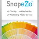 SnapeZo Poster Frame 36x48, Silver, 1.25 Inch Aluminum Profile, Front-Loading Snap Frame, Wall Mounting, Professional Series