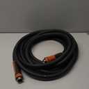 Giraffe Tools Garden Leader Hose 15ft x 5/8", Short Water Hose Heavy Duty, Flexible, Lightweight Hybrid Hose with Swivel Handle, Male to Female Fittings, Burst 600 PSI