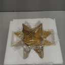 Braxio Modern Style Indoor Home Decor - Resin Gold Multi-Angle Stars Abstract Geometric Sculpture for Living Room Office Desk Bookshelf Table Decor Home Decorations 7 * 7 * 6 Inch