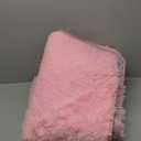 Pink Area Rugs for Bedroom, 3x5 Fluffy Soft Shag Rugs for Living Room, Small Fuzzy Plush Shaggy Carpets for Boys and Girls Dorm Room Home Decor (3ft x 5ft, Pink)
