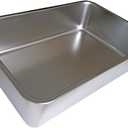 KUNWU SUS304 Stainless Steel Food Grade 6" Deep Extra Large Cat Litter Box Corrosion Resistant Durable Pan 23.5" x 15.5" x 6"