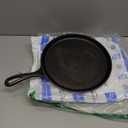 Lodge L9OG3 Cast Iron Round Griddle, Pre-Seasoned, 10.5-inch - Made in USA, Compatible with Stovetop, Oven, Grill & Campfire