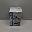 Farberware Electric Coffee Percolator, Stainless Steel Basket, Automatic Keep Warm, No-Drip Spout, 8 Cup