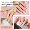 Modelones Dip Powder Nail Kit Starter Set, 4 Colors 19pcs Dip Powder Liquid Set White Nail Nude Pink Dipping Powder Set with Top & Base Coat/Activator/Powder Brush/Recycling Tray for Nails Manicure