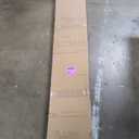 EaseLife 32 x 80 inch White Barn Door with 5.5FT Sliding Door Hardware Kit Included & Handle,Solid Wood Covered with Waterproof PVC Surface,DIY Assemblely,Easy Install,H-Frame,Fit 28-30in Wide Opening