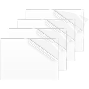 4 Pack 18x24 Inch Acrylic Sheet 1/8" Thick, Cast Acrylic Sheet, Clear Plexiglass Sheets, for Craft Projects, Display Cases, Signs, Photo Frame